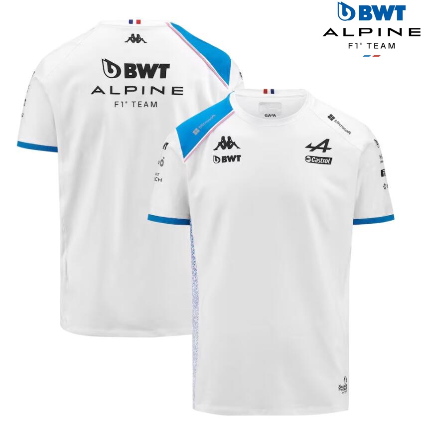 ใหม่ล่าสุด-เสื้อยืดลําลอง-แขนสั้น-ลายทีมแข่งขัน-f1-bwt-alpine-f1-racing-2023-แฟชั่นฤดูร้อน-สําหรับผู้ชาย-และผู้หญิง-2023