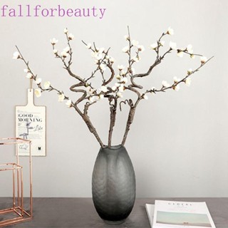 Fallforbeauty ดอกพลัมประดิษฐ์ ผ้าไหม DIY สําหรับตกแต่งบ้าน โต๊ะ ปาร์ตี้