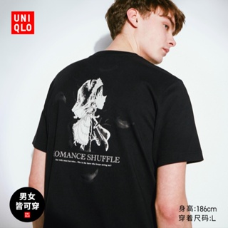 Uniqlo เสื้อยืดแขนสั้น พิมพ์ลายนักสืบโคนัน สําหรับผู้ชาย ผู้หญิง (UT)