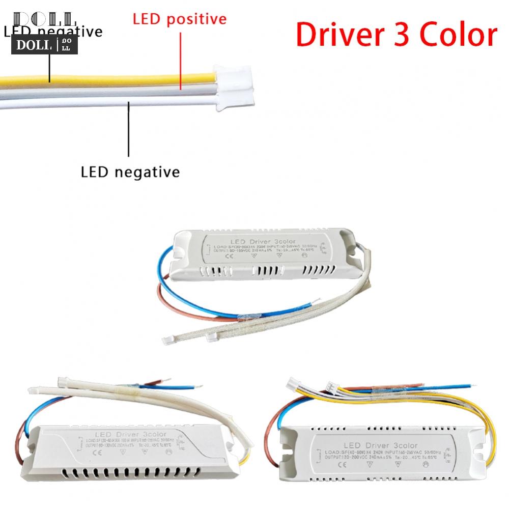 ไดรเวอร์-led-3-สี-1-ชิ้น-สําหรับเปลี่ยนหม้อแปลงไฟ-led-ใหม่