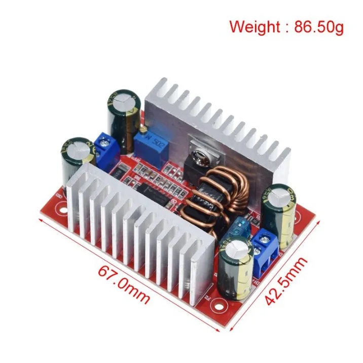 dc-400w-แปลงไฟจาก-8-5-40v-เป็น-10-50v-สเต็ปอัพ-step-up-dc-สเตปอัพ12v-to-24v-สเต็ปอัพ24v-เสต็ปอัพ-โมดูลชาร์จแรงดันไฟฟ้า