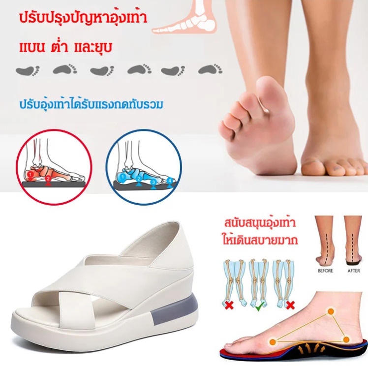 รองเท้าแตะผู้หญิงเกาหลีอินเทรนด์กระเป๋าส้นหนาเปิดปากปลารองเท้าแตะแฟชั่นเกาหลีส้นสูงส้นเตารีด