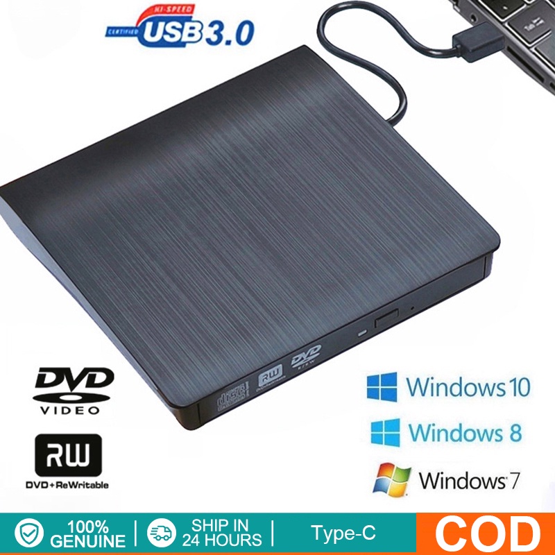 dvd-burner-external-type-c-usb-3-0-ใช้ได้ทั้ง-usb-และ-type-c-อ่านเขียน-cd-dvd-rw-ไรท์แผ่น-รุ่น-dvd-burner