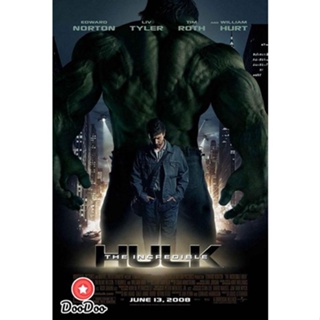 DVD The Incredible Hulk 2 (2008) มนุษย์ตัวเขียวจอมพลัง ภาค 2 (เสียง ไทย/อังกฤษ | ซับ ไทย/อังกฤษ) หนัง ดีวีดี