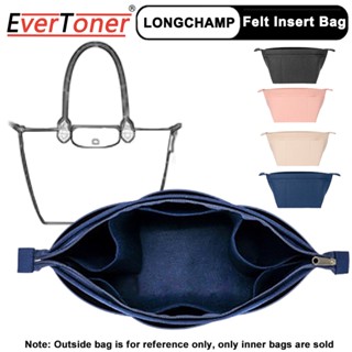 LONGCHAMP Evertoner กระเป๋าสักหลาด สําหรับใส่เครื่องสําอาง 12 ช่อง