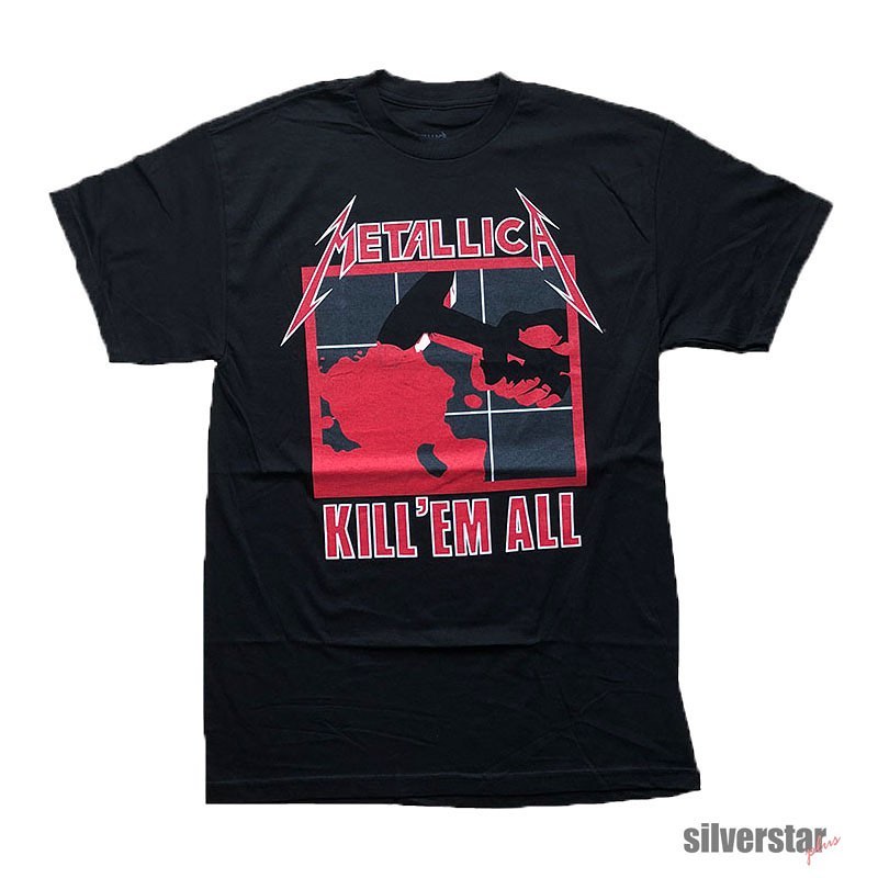 พร้อมส่ง-metallica-kill-em-all-ลิขสิทธิ์แท้มือหนึ่ง-การเปิดตัวผลิตภัณฑ์ใหม่-t-shirt