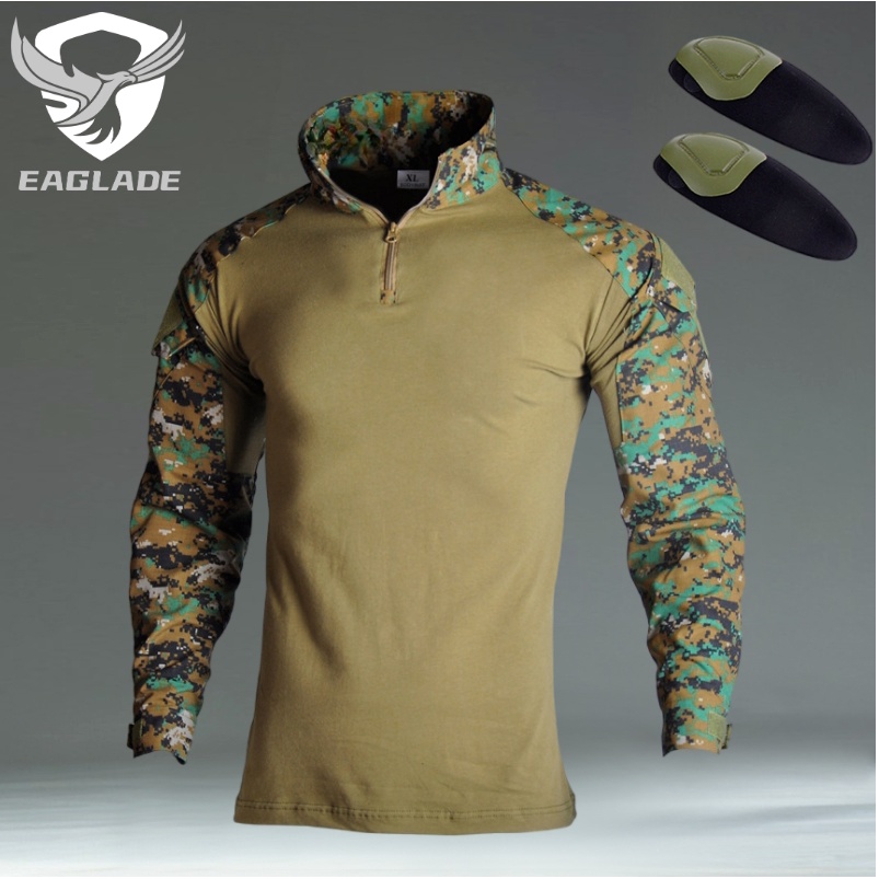 eaglade-เสื้อเชิ้ตยาว-ลายกบยุทธวิธี-ydjx-g2-hxlt-in-jungle-digital-ยืดหยุ่น-ป้องกันข้อศอก