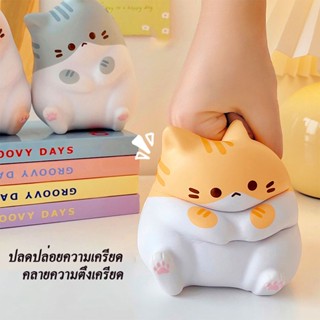 ของเล่น ตุ๊กตาแมว แมว แมว สกุชชี่ ของเล่นกด ของเล่นฮิต Coco cat การบีบอัดเพลงบีบของเล่นขนาดเล็ก การบีบอัดการดีดกลับช้า