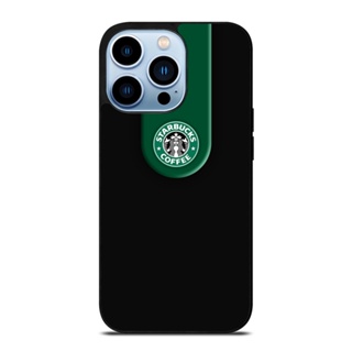 เคสโทรศัพท์มือถือ กันกระแทก ลาย Starbucks ไอคอนกาแฟ สําหรับ IPhone 14 Plus 13 Pro Max 12 Mini X