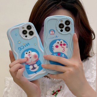 เคสโทรศัพท์มือถือนิ่ม กันกระแทก ลายการ์ตูนโดราเอมอนน่ารัก สําหรับ iPhone 14 14PRO max 13 12PRO max 13pro max 11 2023