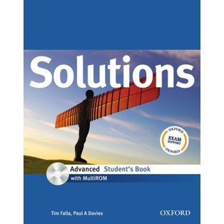 Bundanjai (หนังสือเรียนภาษาอังกฤษ Oxford) Solutions Advanced : Students Book +Multi-ROM (P)