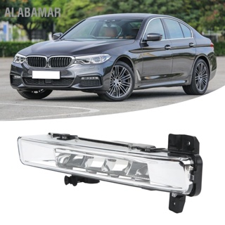 ALABAMAR ไฟตัดหมอกหน้ากันชนไฟ LED ทำงานกลางวันสำหรับ 5 Series G30 G31 G38 520i 530i 540i 2017-2020