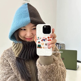 Cute Cartoon Degradable Phone Case For Iphone 14promax 13 All-Inclusive Drop-Resistant 12 11  Xs Soft