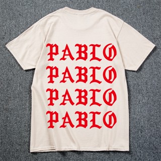 แฟชั่นใหม่ล่าสุด เสื้อยืดแขนสั้น พิมพ์ลาย Kanye West Pablo I Feel Like Paul 3 สําหรับผู้ชาย