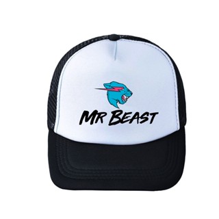 หมวกเบสบอล ผ้าฝ้าย พิมพ์ลาย Mr Beast Snapback แฟชั่นฤดูร้อน สไตล์ฮิปฮอป สําหรับผู้ชาย และผู้หญิง