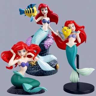 ใหม่ Q Posket The Little Mermaid Princess Ariel โมเดลฟิกเกอร์ ของเล่นสะสม สําหรับเด็ก