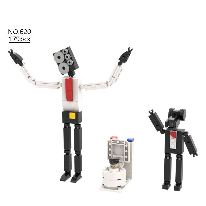 23-skibidi-บล็อกตัวต่อชักโครก-ฟิกเกอร์-minifigure-speakerman-bosses-camera-man-monitor-man-tv-man-ของเล่นสําหรับเด็ก