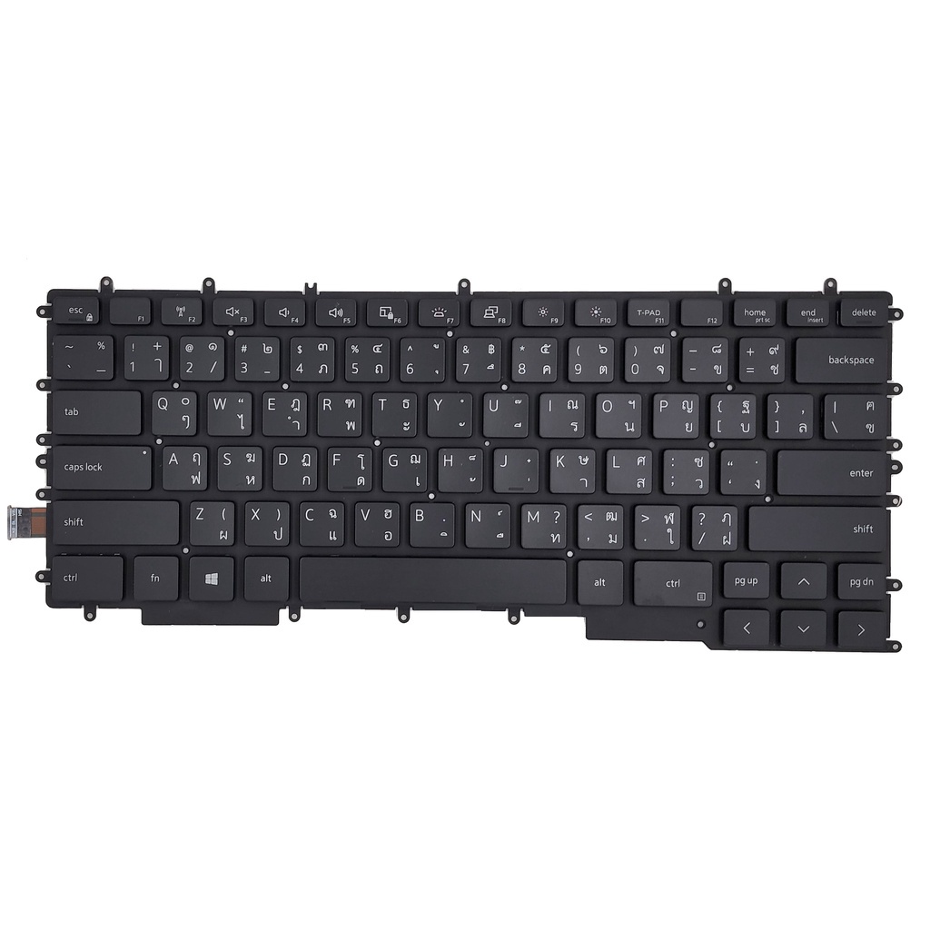 คีย์บอร์ด-เดล-keyboard-for-dell-g7-7500-g7-7500-2020-rgb-backlight-gaming