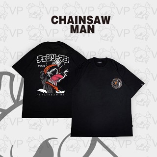 ราคาถูก Chainsaw Man - Demon Collective สำหรับเสื้อยืดอนิเมะยูนิเซ็กซ์ดั้งเดิม เสื้อคู่