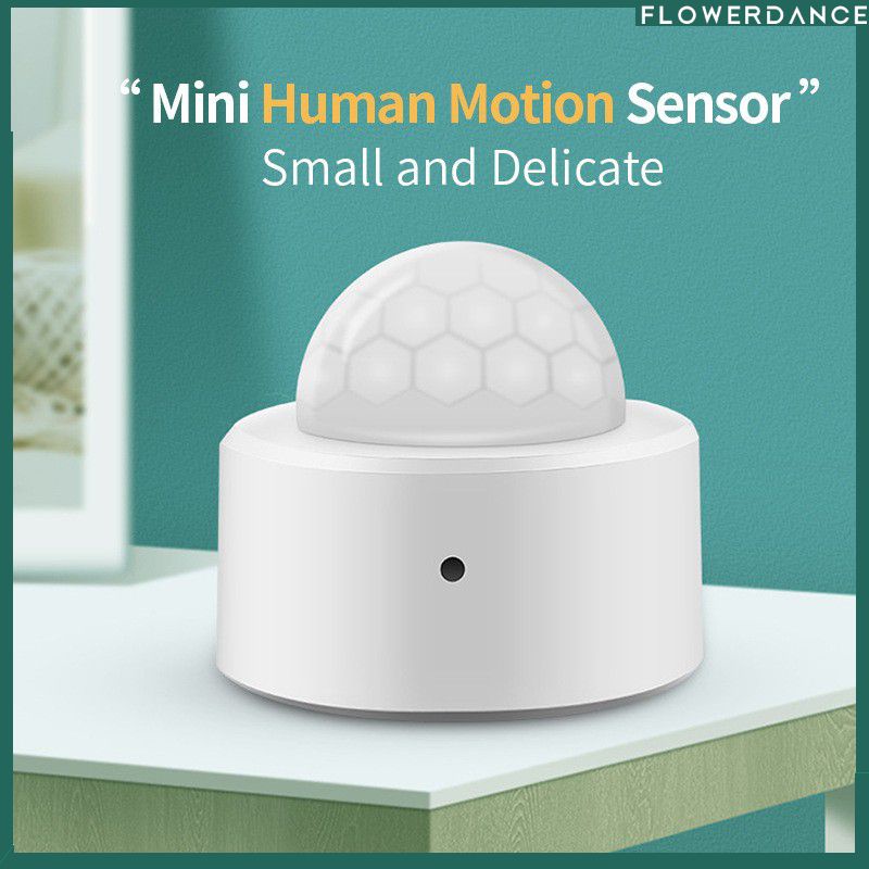 tuya-zigbee-motion-sensor-พื้นผิวผนังเพดาน-pir-infrared-motion-sensor-detector-smart-device-ดอกไม้