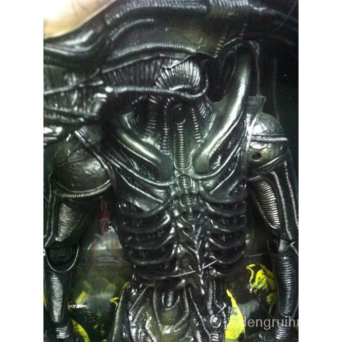 โมเดลเปลือกหอยเอเลี่ยน-neca-alien-wars-predator-1979-ขนาด-60-ซม-สีโปร่งใส-แบบเคลื่อนย้ายได้