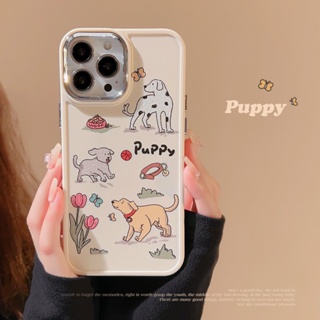 เคสซิลิโคน tpu ลายการ์ตูนลูกสุนัข สําหรับ iphone 11 12 13 14 pro Max Plus X Xr Xs Max 7 8 Plus Se 2020