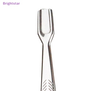 Brightstar 10 ชิ้น สเตนเลส สองหัว หนังกําพร้า ดัน เครื่องมือทําเล็บ สําหรับเล็บ อุปกรณ์กําจัดหนังกําพร้า กันลื่น ใหม่