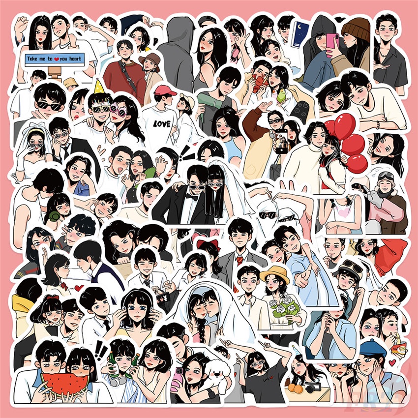 Love And Deepspace Sticker Pack - 120 Stück Wasserfest