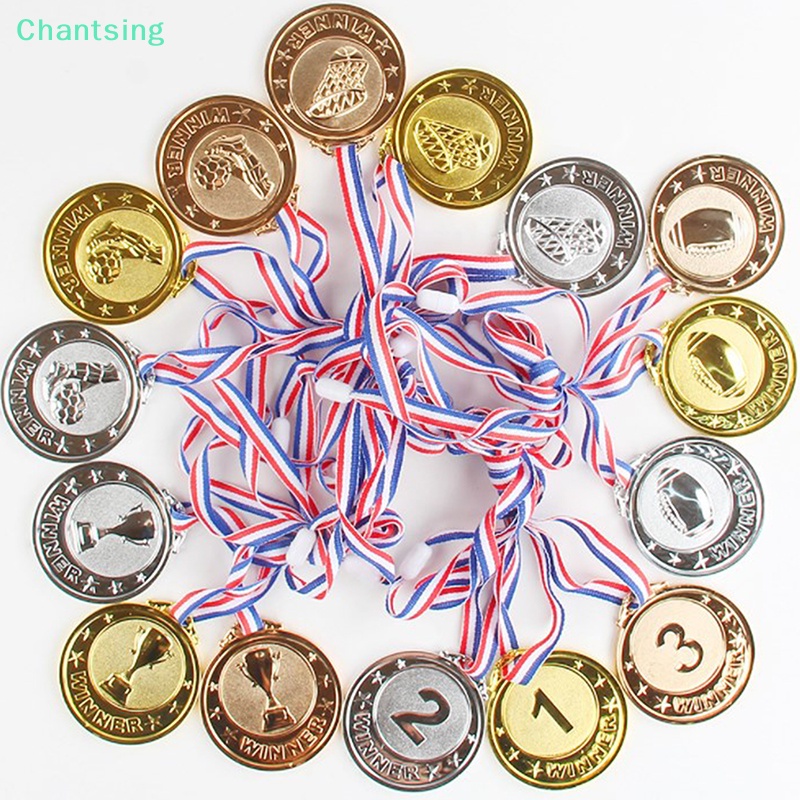 lt-chantsing-gt-เหรียญรางวัล-พลาสติก-สีทอง-สําหรับงานปาร์ตี้