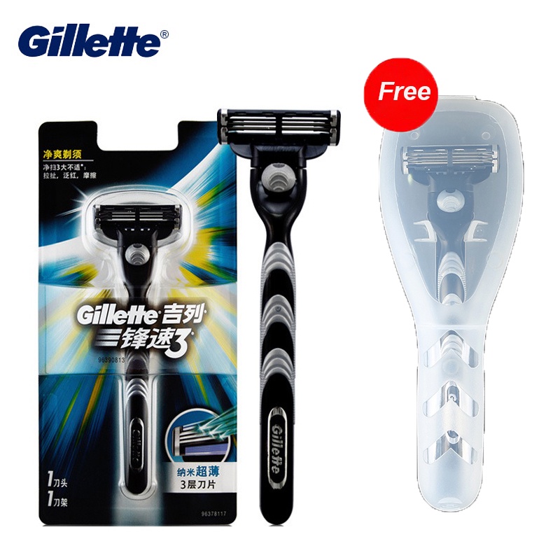 Gillette Mach 3 Mens Razor Manual Shaver Safety Razor Face Shaver ...