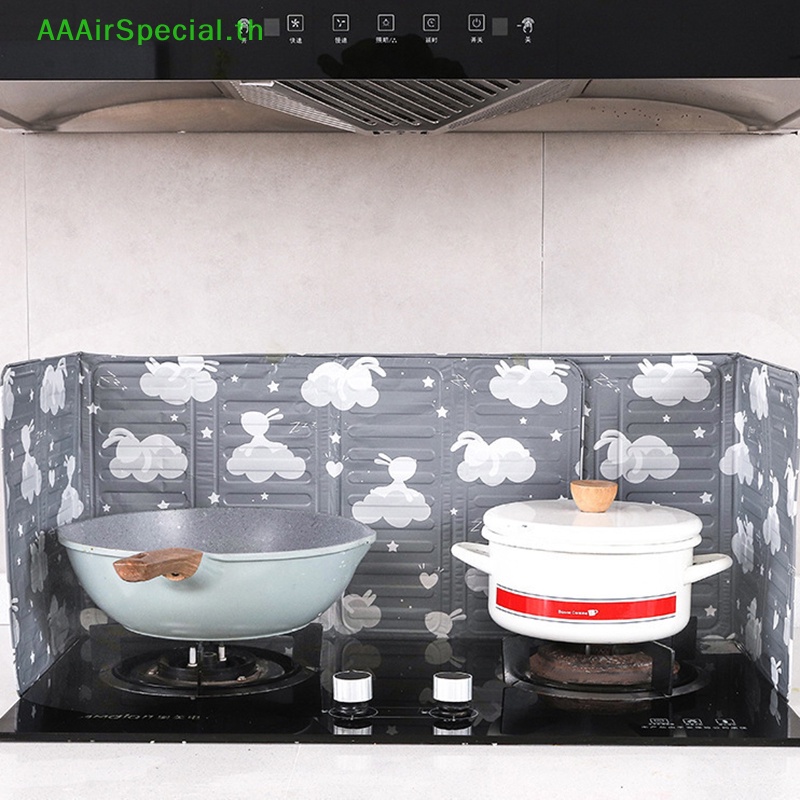 aaairspecial-แผ่นกั้นกระทะ-อลูมิเนียม-พับได้-ป้องกันน้ํามันกระเด็น-สําหรับห้องครัว-th