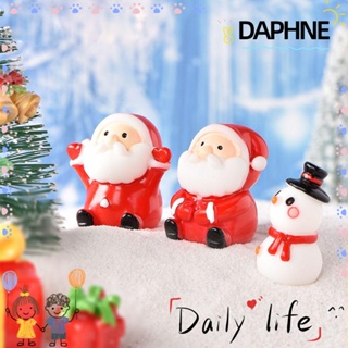Daphne ตุ๊กตาซานตาคลอสจิ๋ว Diy สําหรับตกแต่งบ้านสวนสโนว์แมน