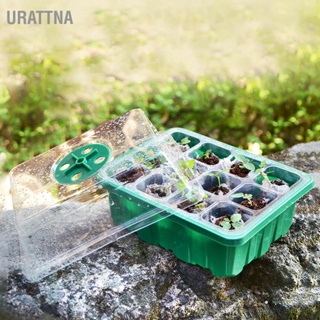 URATTNA Seed Starter Tray ถาดเพาะต้นกล้าพลาสติกใสสำหรับทำสวนพืชสวน