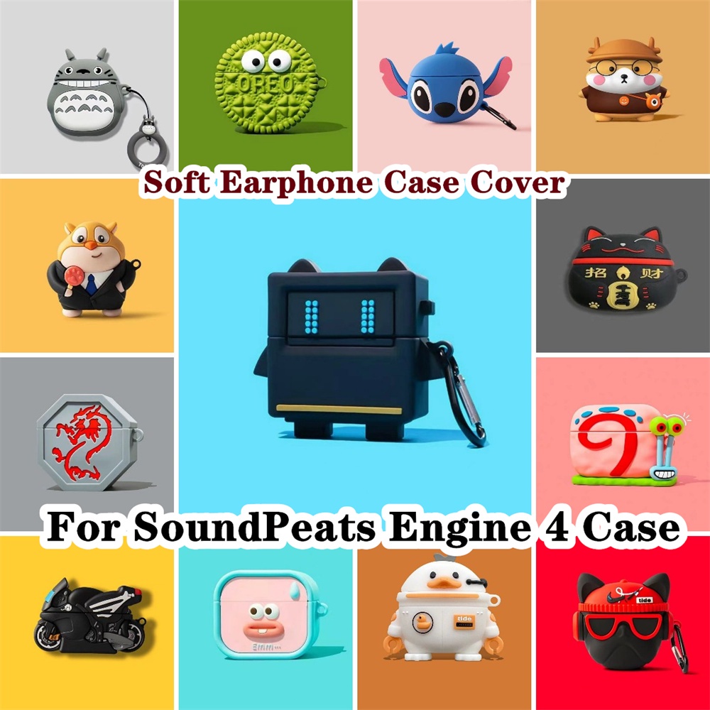 ส่วนลด-เคสหูฟัง-แบบนิ่ม-ลายการ์ตูน-สําหรับ-soundpeats-engine-4-soundpeats-engine-4