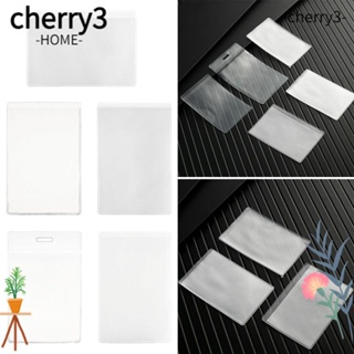 Cherry3 ซองใส่นามบัตร อเนกประสงค์ แบบพกพา สําหรับโรงเรียน สํานักงาน 10 ชิ้น