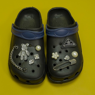 Crocs Jibbitz ชุดจี้กระดุม รูปรองเท้า DIY แฟชั่นอินเทรนด์