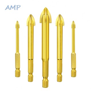 ⚡NEW 8⚡Drilling Tool Universal 5Pcs Anti-rust Cemented Carbide Cross Efficient