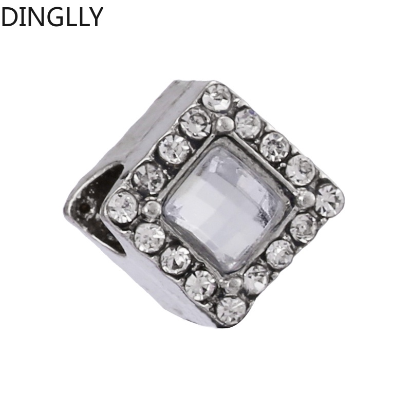 dinglly-สีเงิน-โลหะผสม-มงกุฎ-ลูกปัด-พลอยเทียม-ฟักทอง-รถ-ลูกปัด-เสน่ห์-diy-เครื่องประดับ-ทําอุปกรณ์เสริม