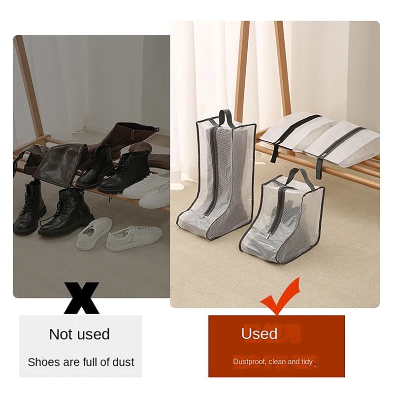 transparent-shoe-storage-bag-portable-shoe-rack-travel-length-boots-shoe-box-dust-and-rain-bag-useful-things-at-home