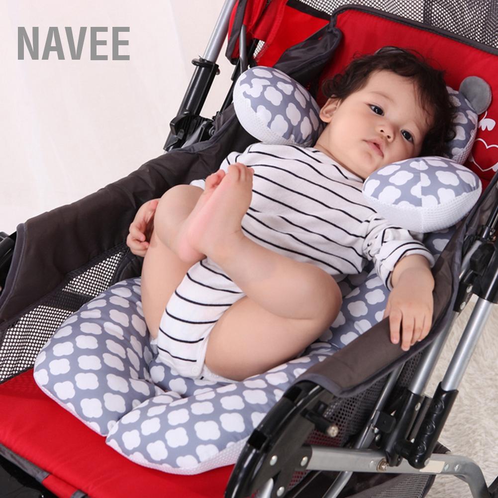 navee-เบาะรองนั่งเด็กแบบถอดได้ระบายอากาศศีรษะเด็กเบาะรองนั่งสำหรับรถเข็นเด็กคาร์ซีท