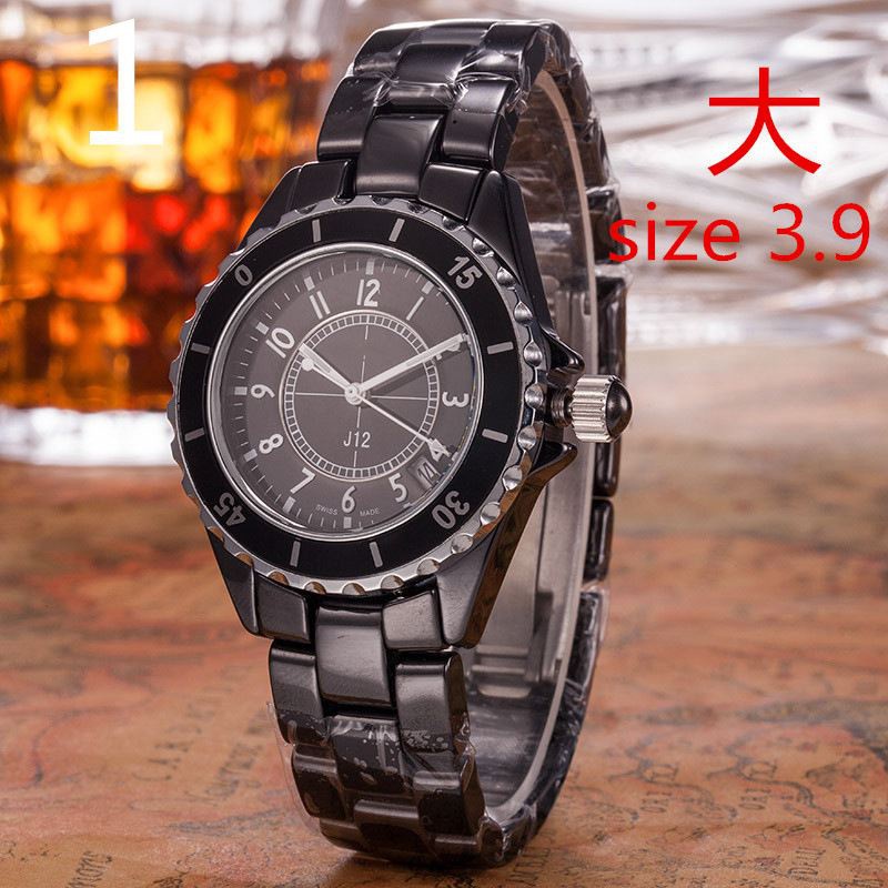 ขายดี-chanel-j12-นาฬิกาข้อมือควอตซ์แฟชั่น-ตัวล็อกผีเสื้อ-กันน้ํา-สีขาว-สําหรับสุภาพสตรี