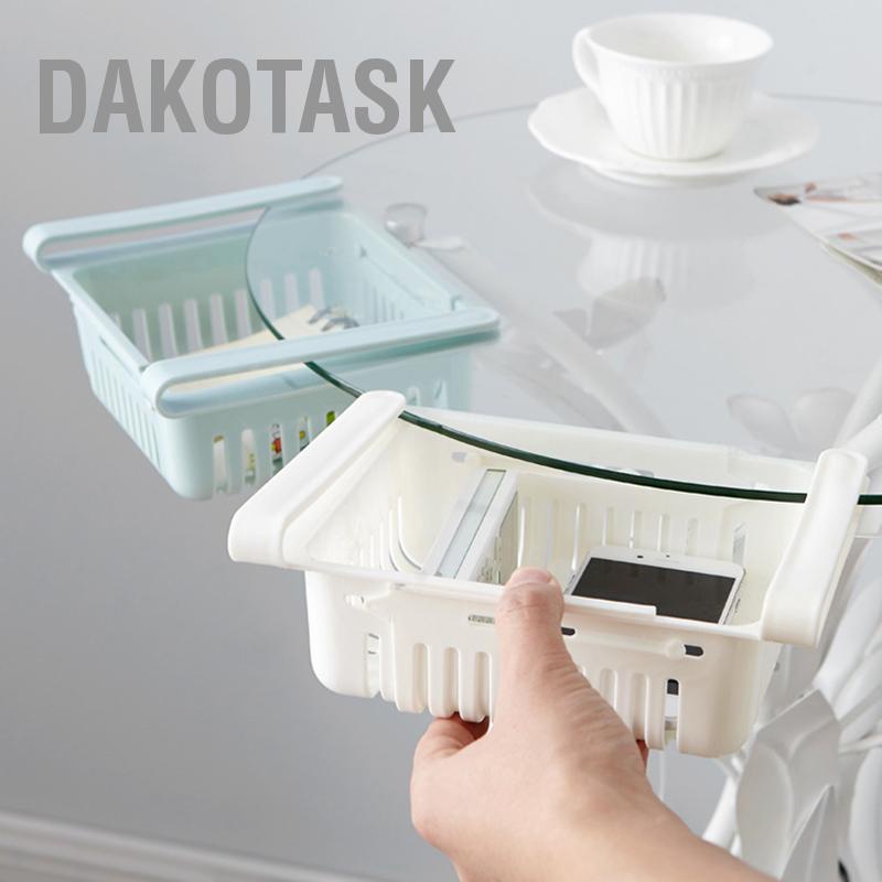dakotask-ตู้เย็นลิ้นชัก-ออแกไนเซอร์-พับเก็บได้-มัลติฟังก์ชั่น-ประหยัดพื้นที่-กล่องเก็บของในตู้เย็น
