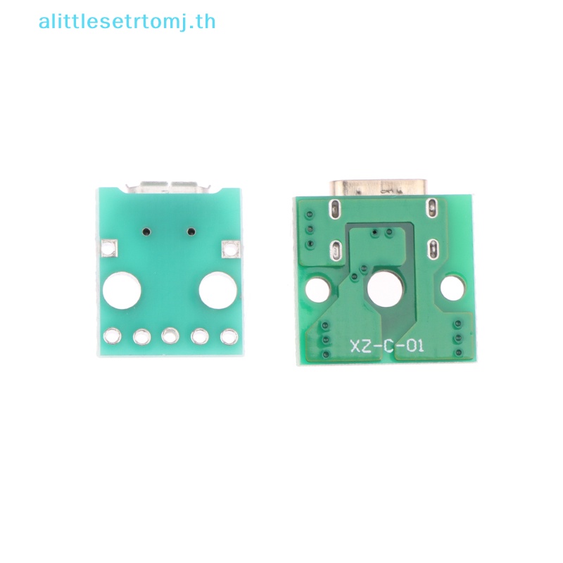 alittlese-ซ็อกเก็ตแจ็คเชื่อมต่อ-micro-usb-type-c-ตัวเมีย-พอร์ตชาร์จ-usb-ph2-0-10-ชิ้น-th