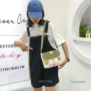 Bbyter กระเป๋าสะพายไหล่ ผ้าออกซ์ฟอร์ด ขนาดเล็ก สไตล์ญี่ปุ่น ฮาราจูกุ สําหรับผู้หญิง นักเรียน