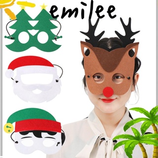 EMILEE หน้ากากซานตาคลอส คอสเพลย์ การ์ตูนน่ารัก สไตล์คลาสสิก