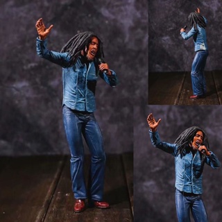 โมเดลฟิกเกอร์ PVC รูปนักร้อง Bob Marley Legends Jamaica ของเล่นสําหรับเด็ก