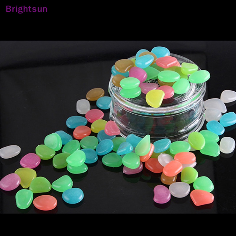 brightsun-หินกรวดเรืองแสง-สําหรับตกแต่งบ้าน-และสวน