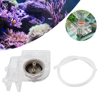 PP Aquarium Top Off Water Filler ตัวควบคุมระดับน้ำตู้ปลาขนาดเล็กอะคริลิกไร้สายอัตโนมัติพร้อมอะแดปเตอร์