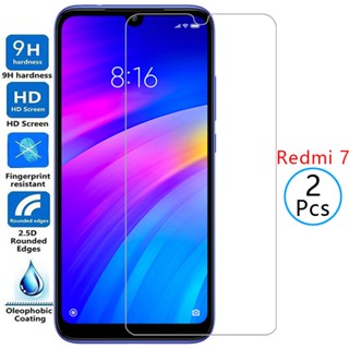 ฟิล์มกระจกนิรภัยกันรอยหน้าจอ สําหรับ xiaomi redmi 7 redmi7 xiami xaomi ksiomi readmi remi redme 9h