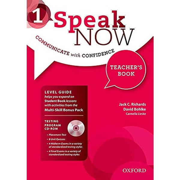 bundanjai-หนังสือเรียนภาษาอังกฤษ-oxford-speak-now-1-teachers-book-p